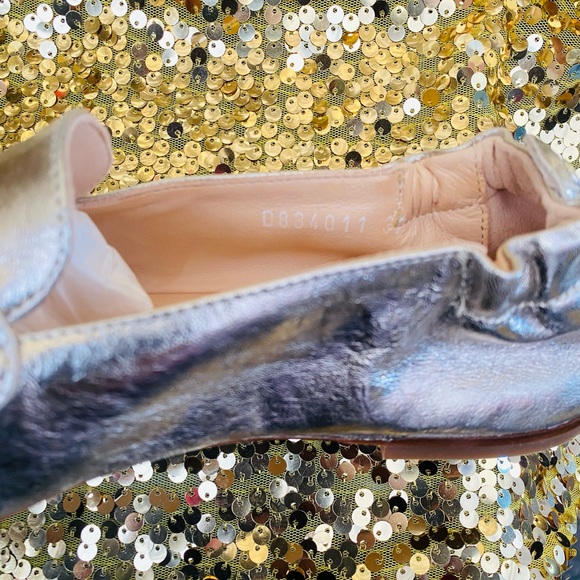 🩶MARA PURE PLATINUM LEATHER MOCCASIN🩶 - Picture 5 of 11